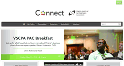 Desktop Screenshot of connect.vscpa.com