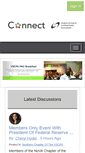 Mobile Screenshot of connect.vscpa.com